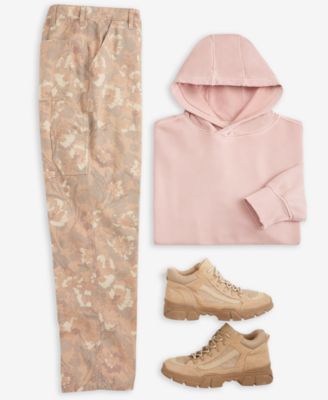 Men's Heritage Regular-Fit Hoodie & Pippen Relaxed-Fit Floral Carpenter Pants, Macy's Exclusive