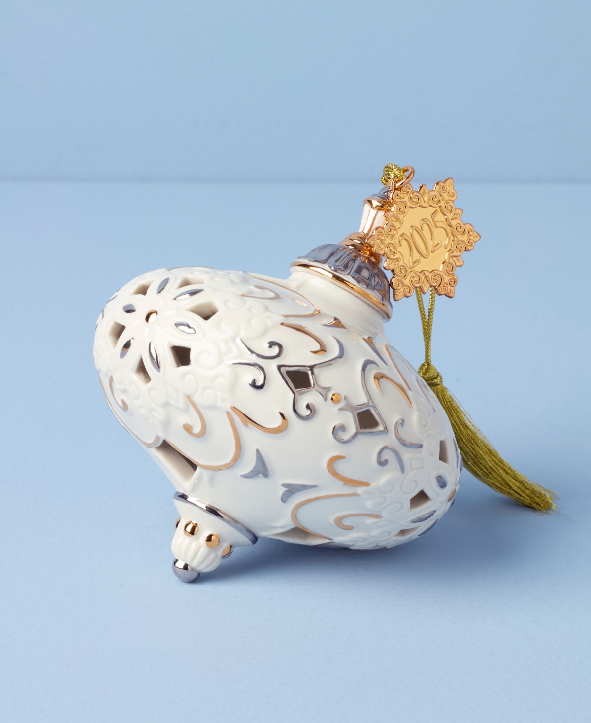 Lenox 2025  Annual Ornament In Neutral