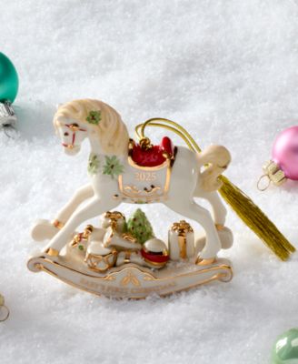 2025 Vintage Rocking Horse Ornament