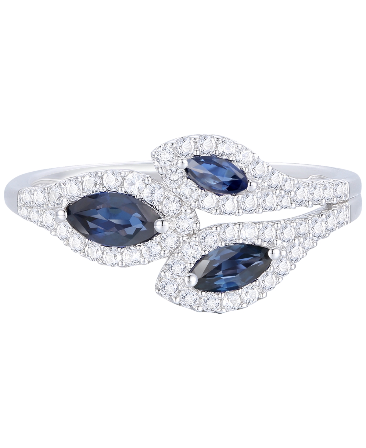 Gemstone (5/8 ct. t.w.) & Diamond (1/3 Multi-Stone Ring 14k Gold