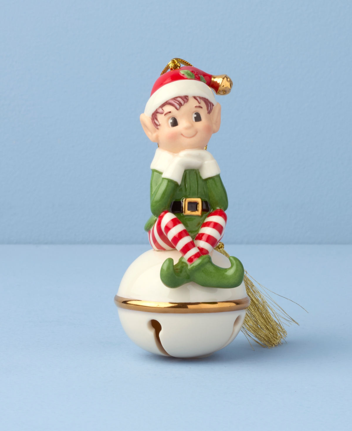 Lenox Christmas Elf Bell Ornament In Multi