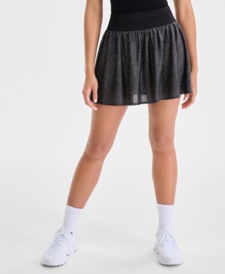 Women's Relaxed Gathered Metallic Skort, Macy's Exclusive 