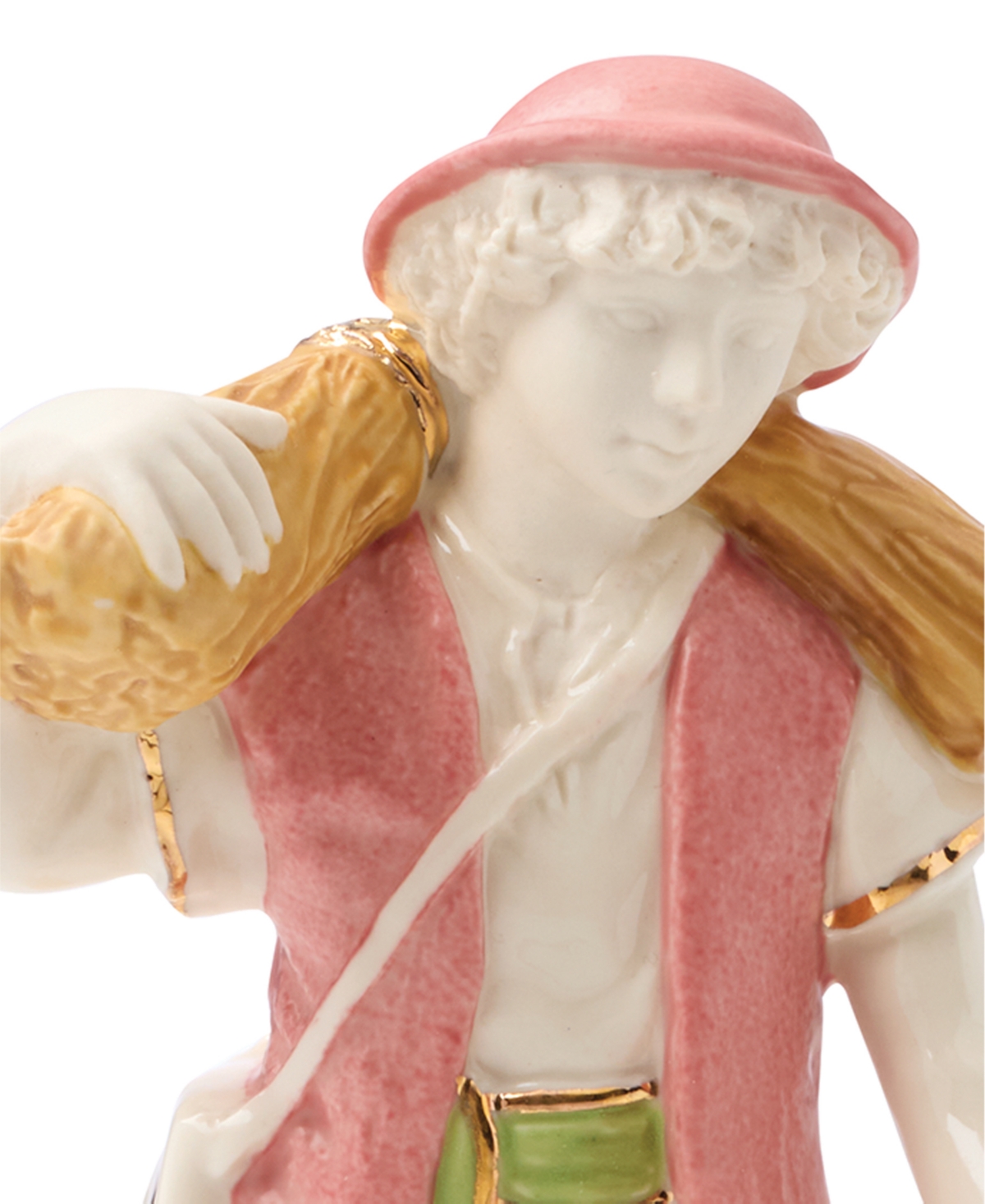 Lenox First Blessing Boy With Donkey Figurine In Multi