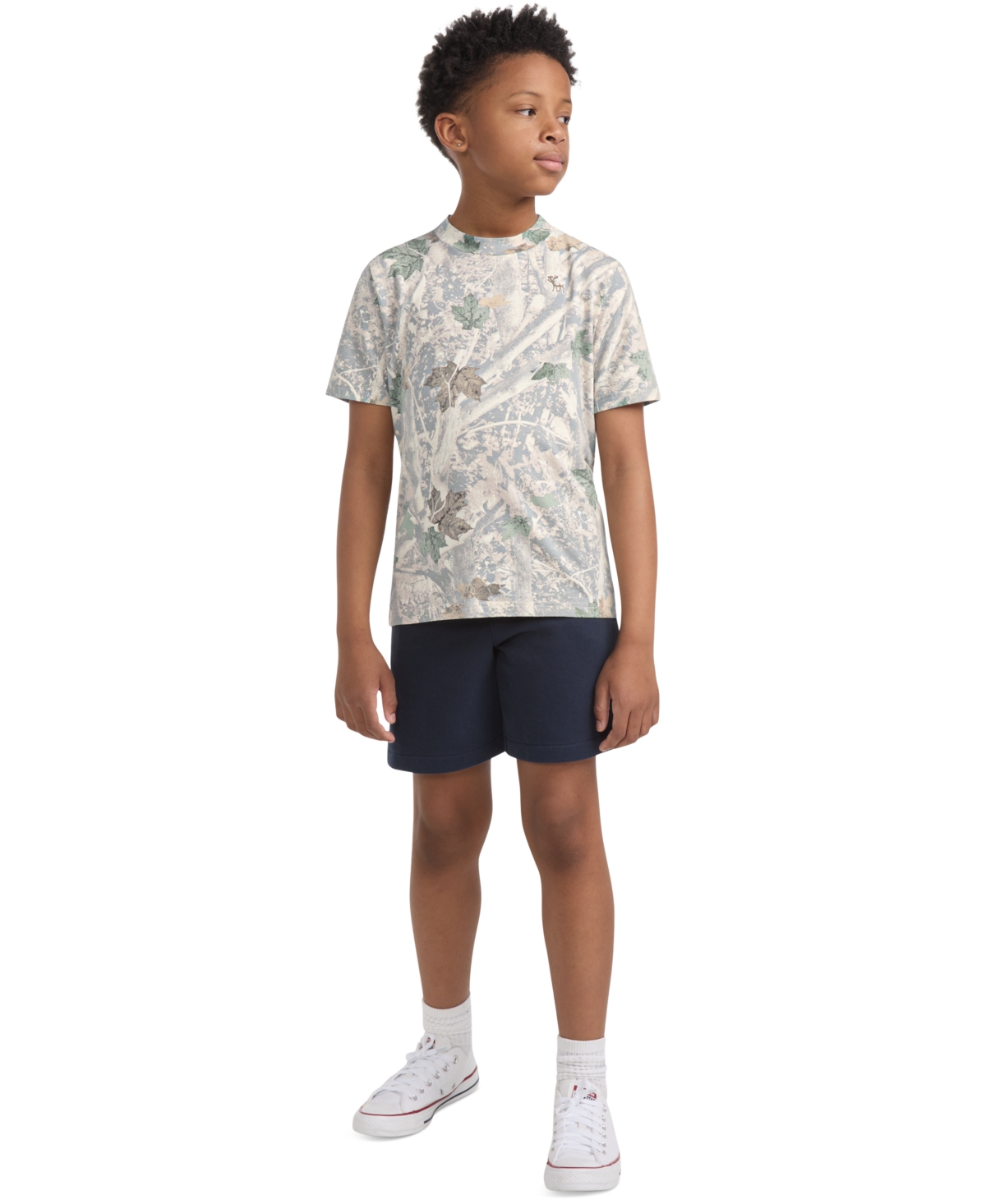 Abercrombie Boys Essential T-shirt In Gray