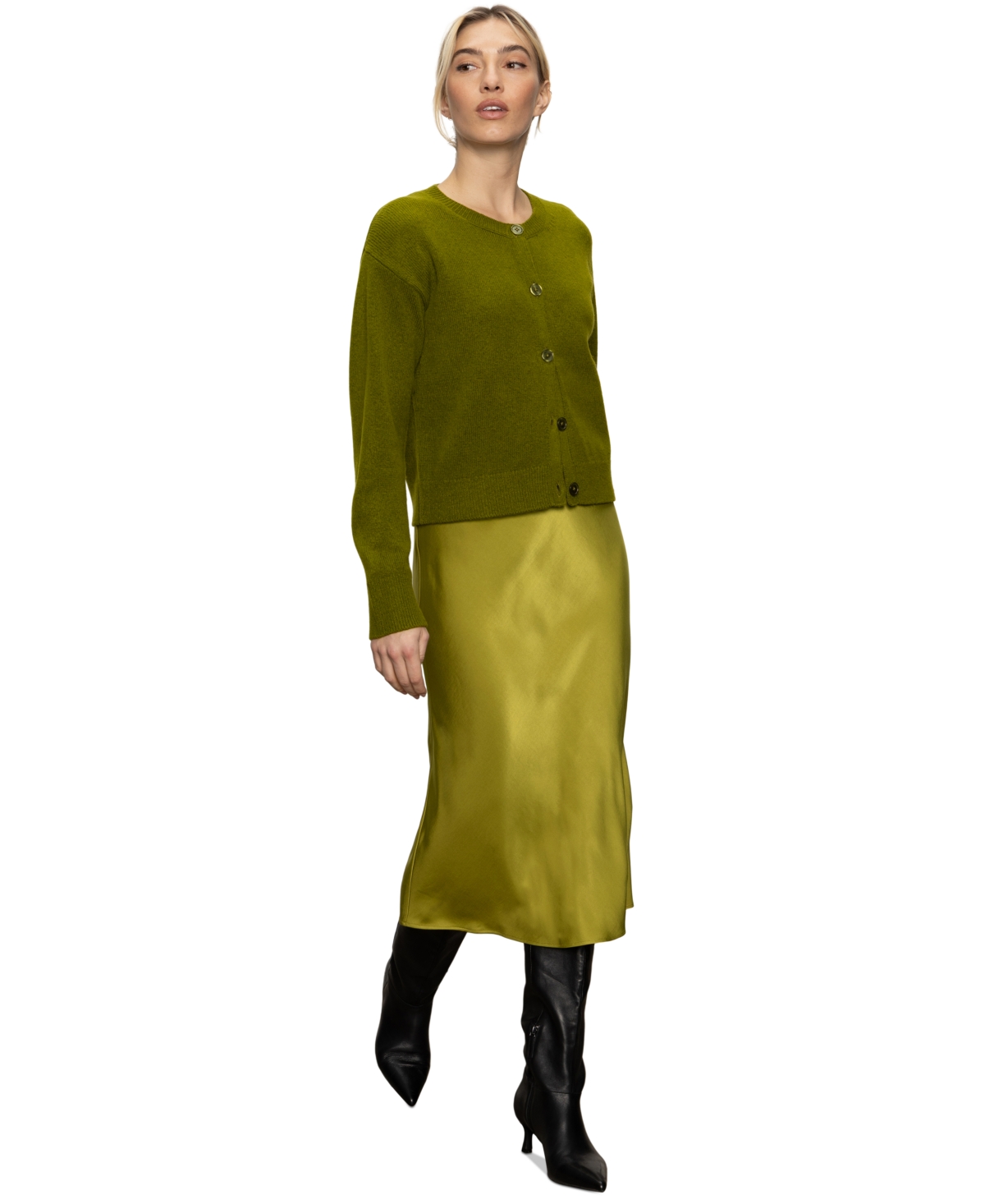 Sanctuary Women's Everyday Midi Skirt In Green