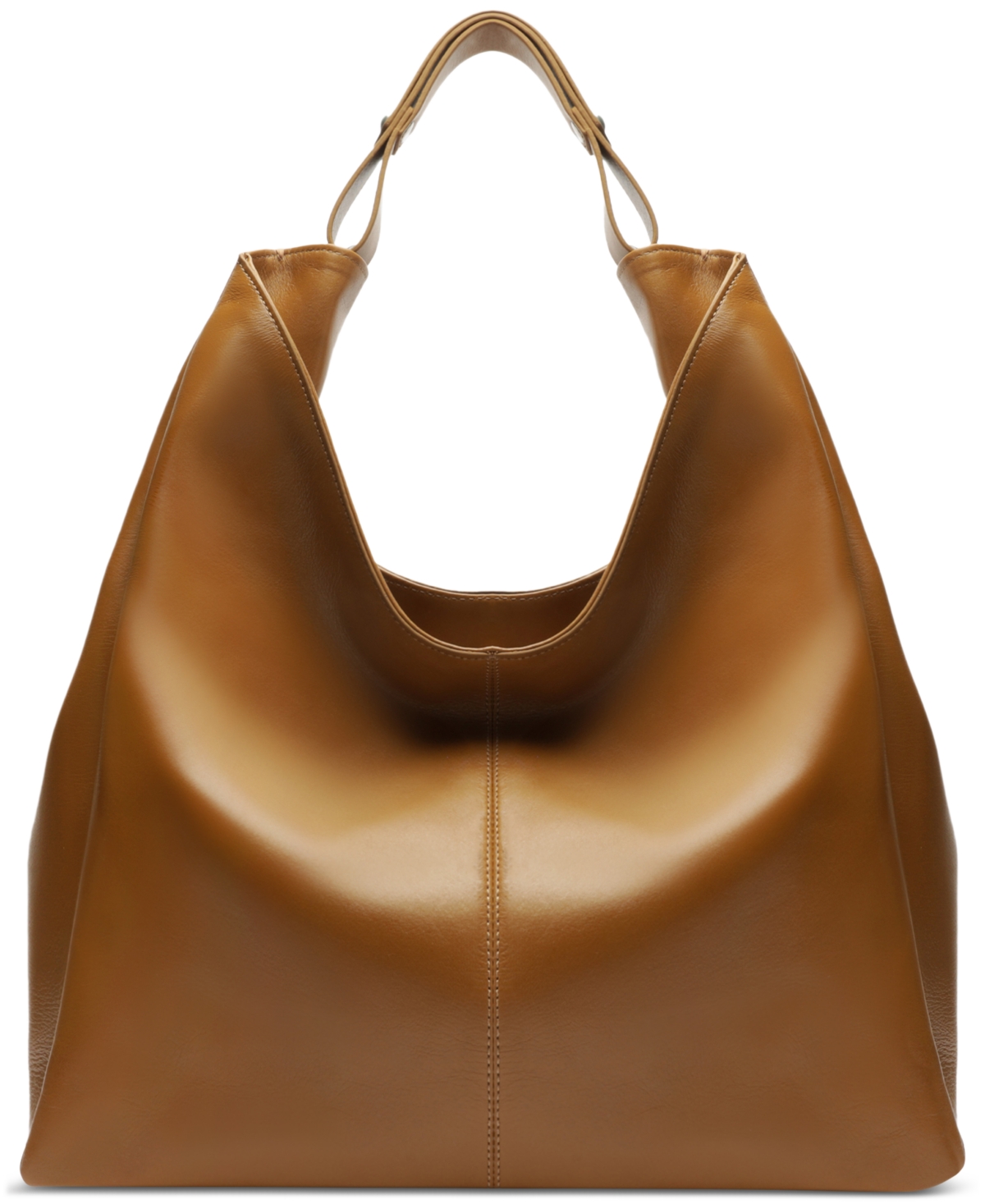 Arezzo Owen Large Suede Hobo In Orange