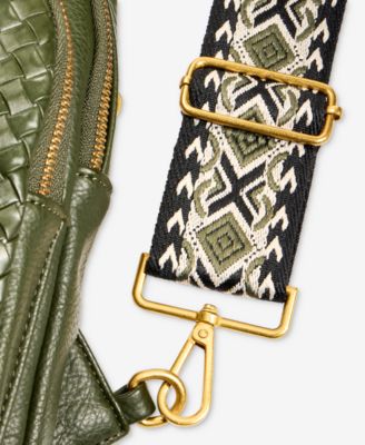 Woven Sling Bag, Macy's Exclusive
