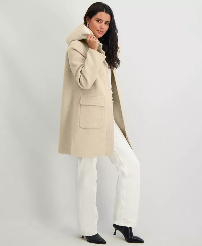 Women's Hooded Zip-Front Coat - thumbnail 7