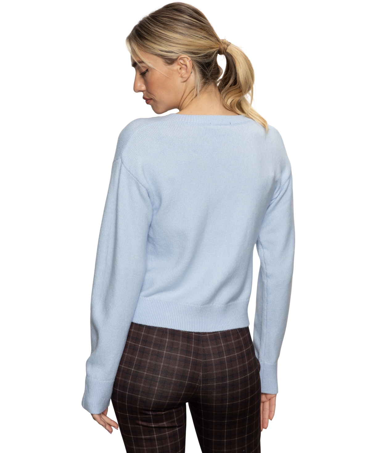 Sanctuary Women's Must-have Button-front Cardigan In Blue