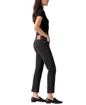 Women's 501 Original-Fit Cropped Straight-Leg Jeans