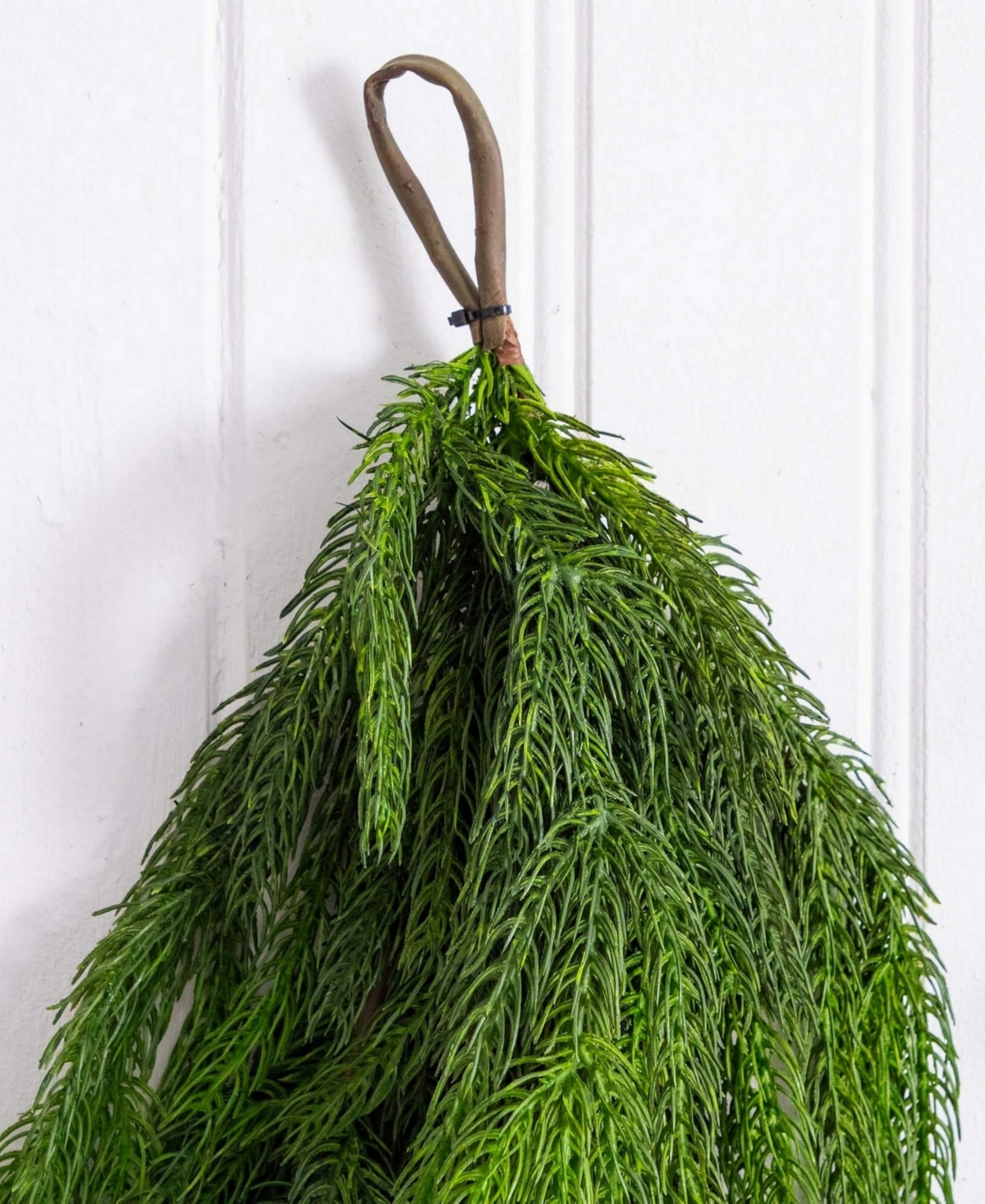 Nearly Natural 10" Artificial Touch Norfolk Island Pine Garland With Natural Look In Green