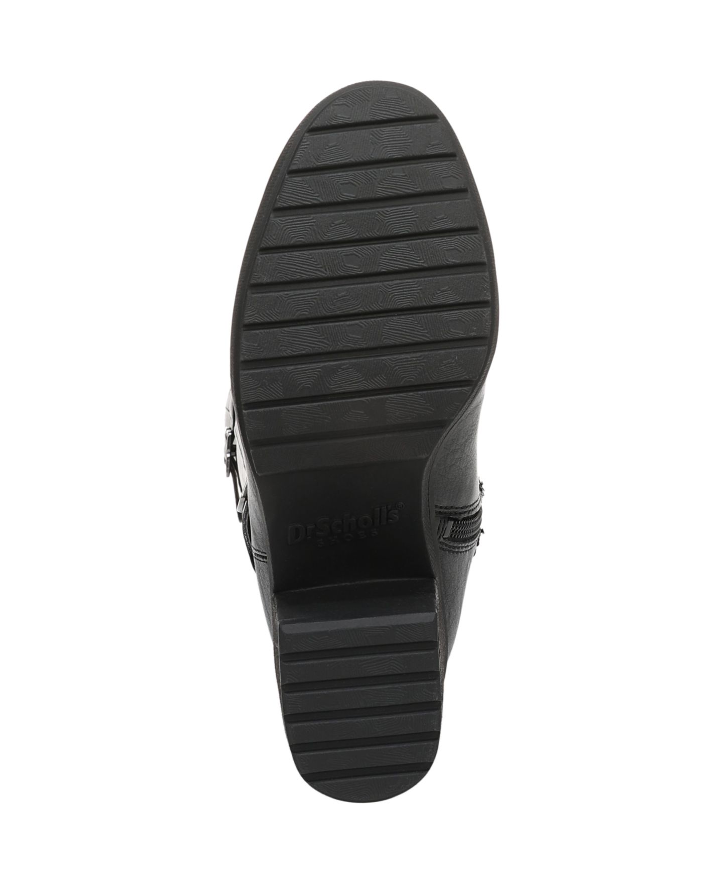Женские ботинки Dr. Scholl's Prairie Zip Tall, цвет: Чёрная искусственная кожа — фото 5