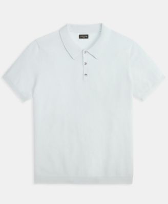 Men's Regular-Fit 100% Cashmere Sweater Polo Shirt