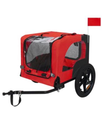 Pet Bike Trailer - Folding Quick Release Leash