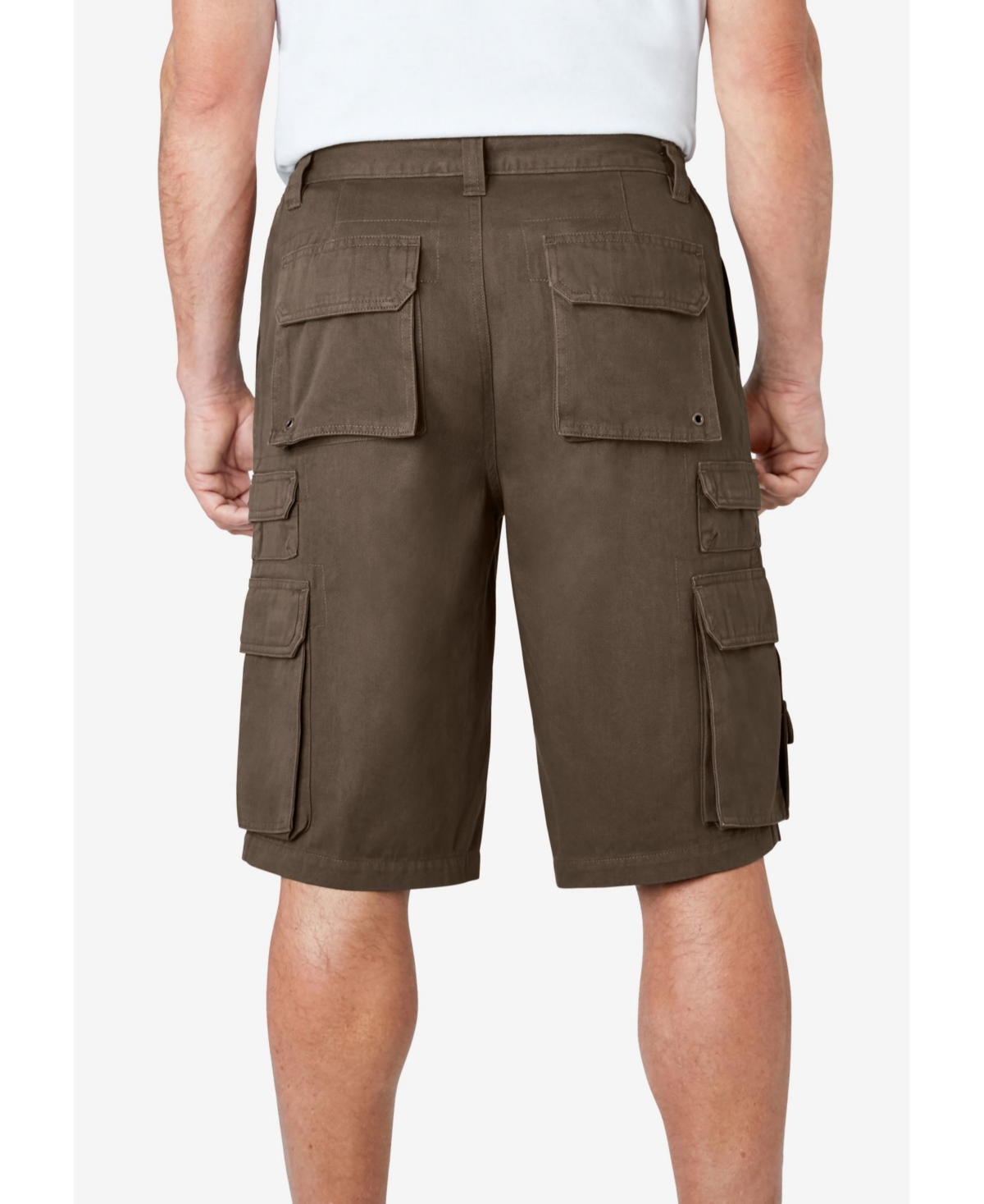 Boulder Creek Big & Tall by KingSize Ranger Stacked Cargo 12 Pocket Short