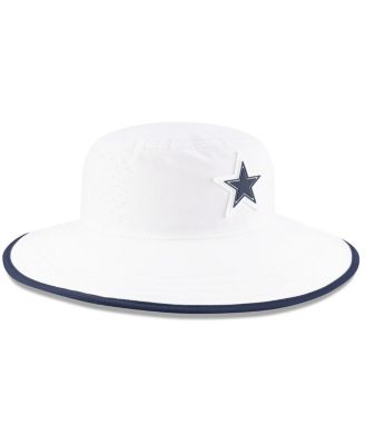 Men's White Dallas Cowboys 2025 NFL Training Camp Panama Bucket Hat