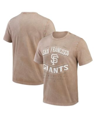 Fanatics - Men's Tan San Francisco Giants Sun Faded T-Shirt