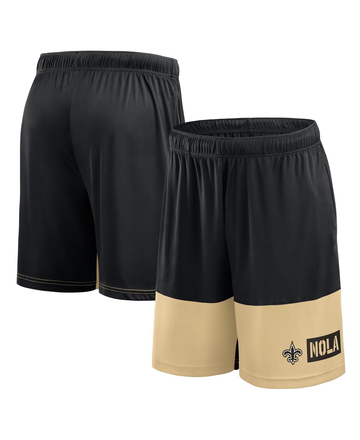 Men's Black New Orleans Saints Best of the Best Shorts - Black