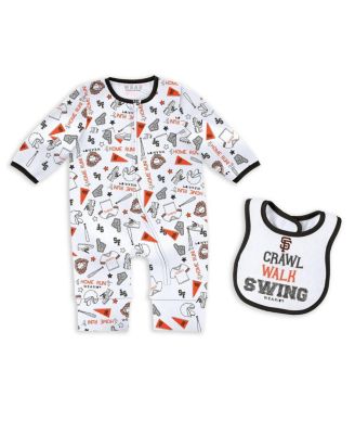 WEAR by Erin Andrews - Baby Boys and Girls San Francisco Giants Sleep Play Set