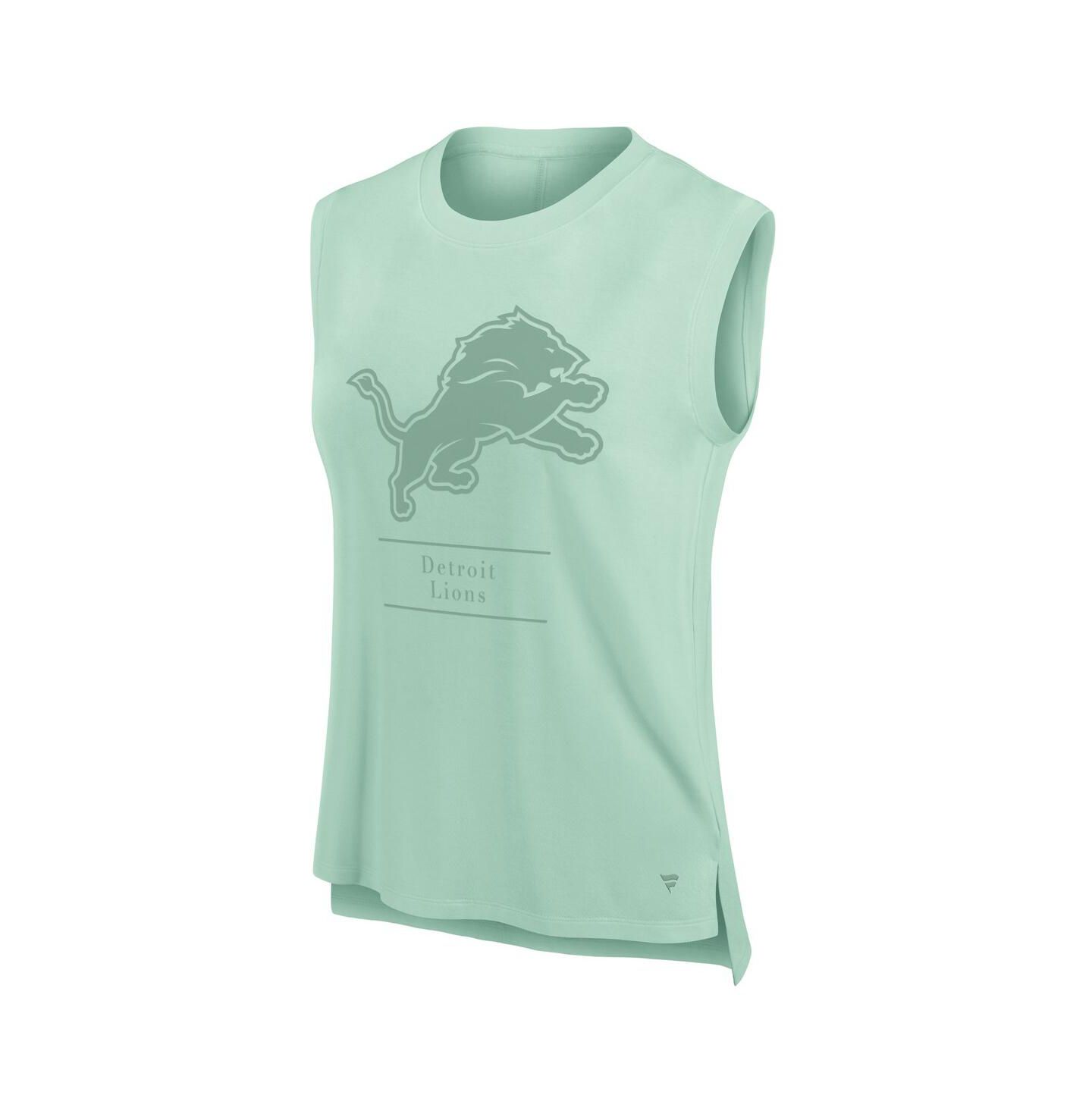 Женский топ Fanatics Mint Detroit Lions Studio Embrace — фото 3