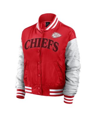 Women's Red Kansas City Chiefs Elements Wave Full-Snap Jacket