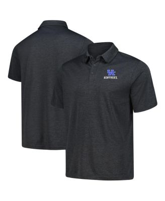 Fanatics Unlabeled - Men's&nbsp;Heather Charcoal Kentucky Wildcats Carbon Polo Shirt