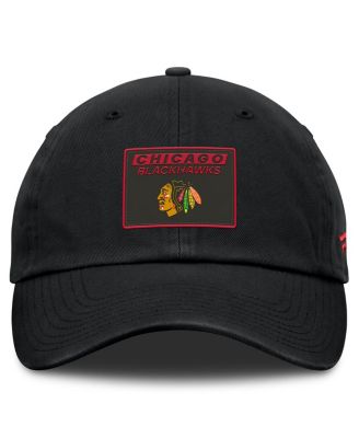 Men's&nbsp;Black Chicago Blackhawks Authentic Pro Prime Adjustable Hat