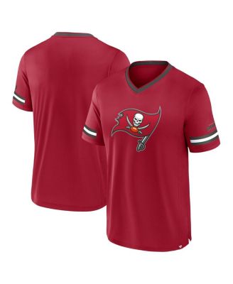 Fanatics - Men's&nbsp;Red Tampa Bay Buccaneers Stripe Stacking T-Shirt