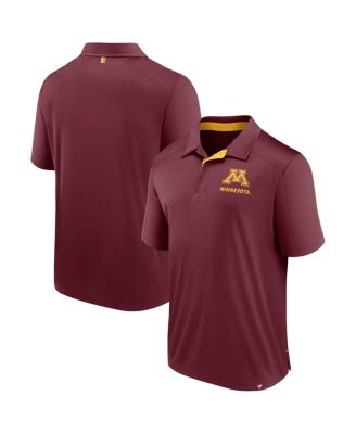 Fanatics - Men's&nbsp;Maroon Minnesota Golden Gophers Fundamental Defender Polo Shirt