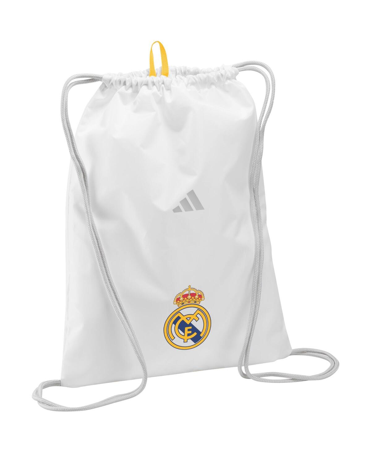 Real Madrid Gym Sack Bag - White