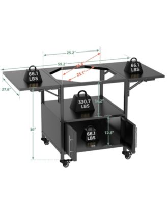 Grill Table for Big Green Egg & Kamado Joe Jr