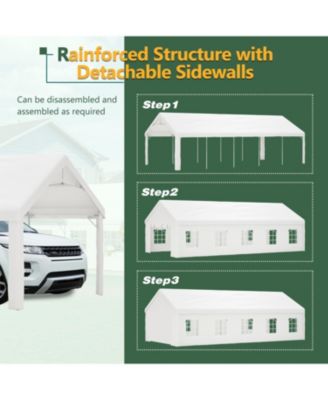 16x32 Party Tent w/ Sidewalls & Bags - Wedding BBQ Camping