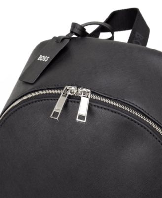 Men's Zair Leather Large Backpack