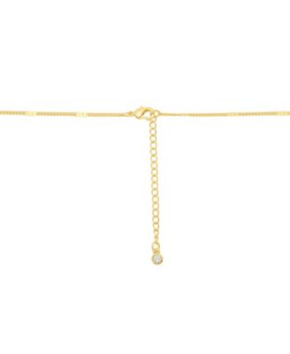 Cubic Zirconia Diamond Cut Heart Pendant Necklace