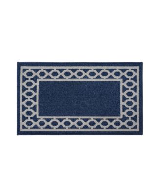 Jean Pierre Christine Trellis Border Tufted Runner Rug, 26" x 45"