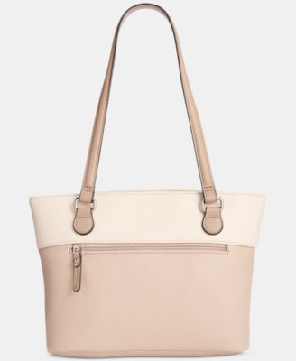 Large Color Block Tote Bag, Macy's Exclusive