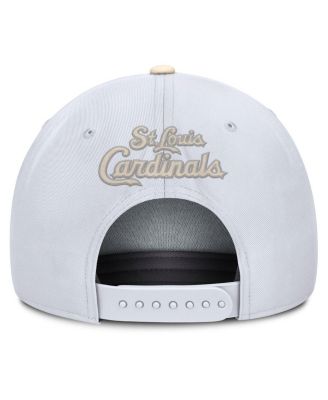 Men's White/Cream St. Louis Cardinals Pro Performance Snapback Hat