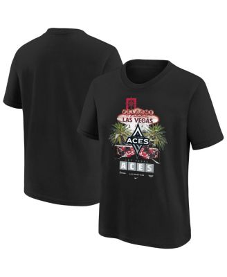 Nike - Big Boys and Girls Black Las Vegas Aces Original Content T-Shirt