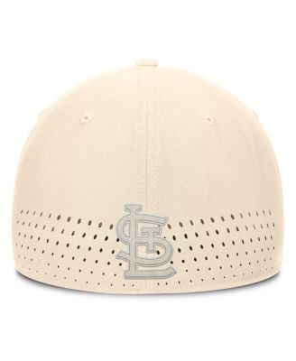 Men's Cream St. Louis Cardinals Rise Performance Flex Hat