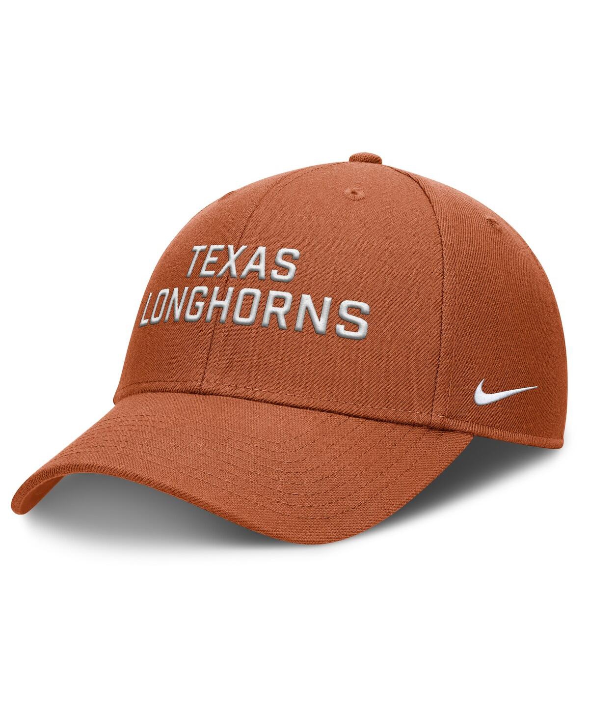 Men's Burnt Orange Texas Longhorns Rise Practice Adjustable Hat - Burnt Orange
