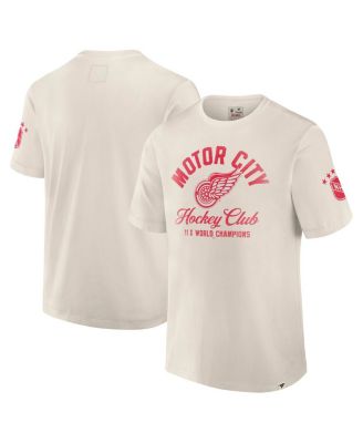 Fanatics - Men's White Detroit Red Wings Decades Collection Timeless T-Shirt