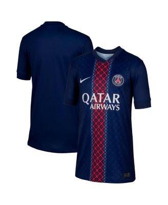 Nike - Big Boys and Girls Navy Paris Saint-Germain 2025/26 Home Replica Jersey