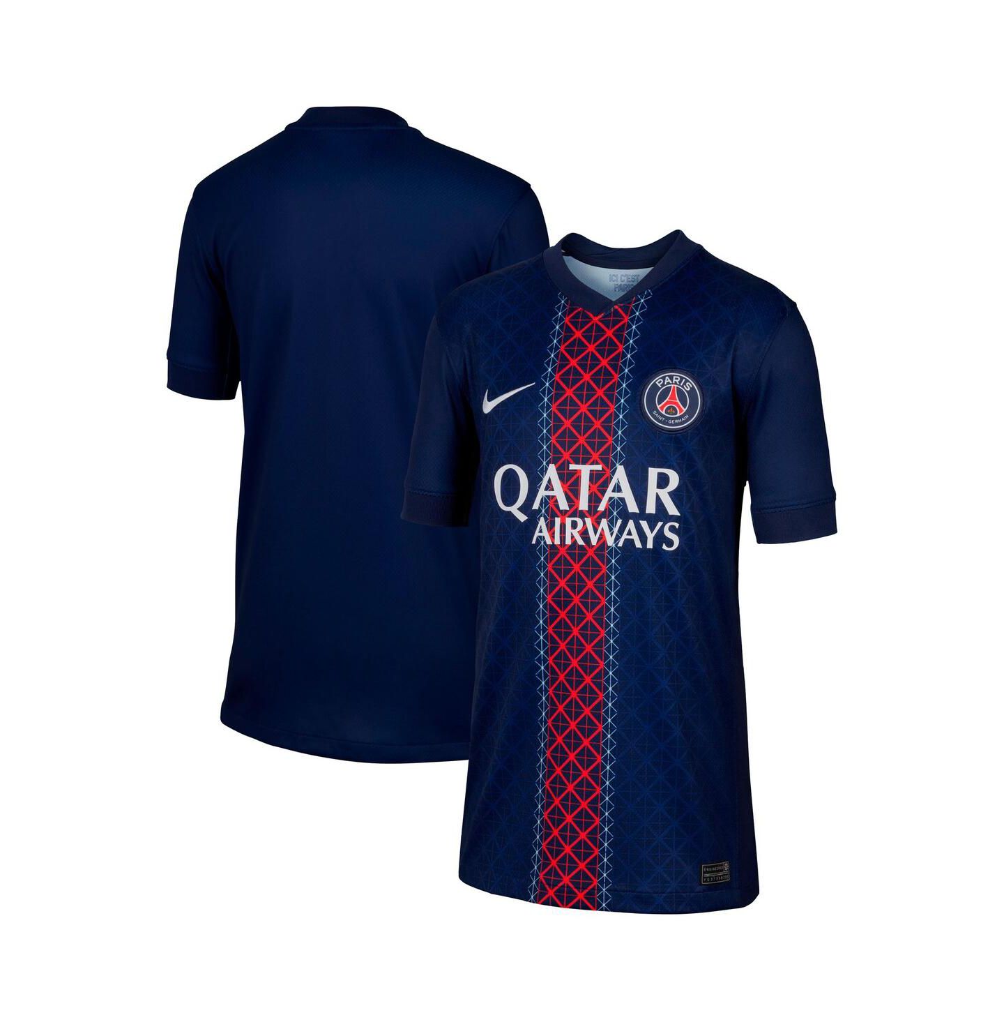 Детское джерси Nike Paris Saint-Germain 2025/26 Home Replica, Navy — фото 1