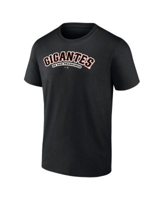 Men's Black San Francisco Giants Spanish Logo T-Shirt
