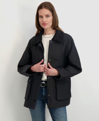 Women's Collared Canvas Barn Jacket