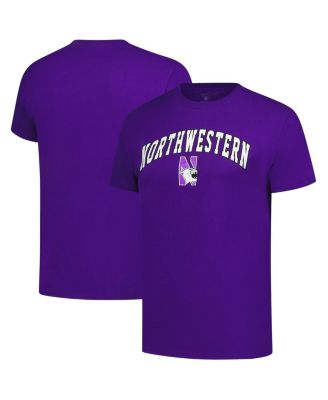 Fanatics Unlabeled - Men's Purple Northwestern Wildcats Logo T-Shirt