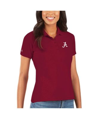 Antigua - Women's Crimson Alabama Crimson Tide Legacy Pique Polo Shirt