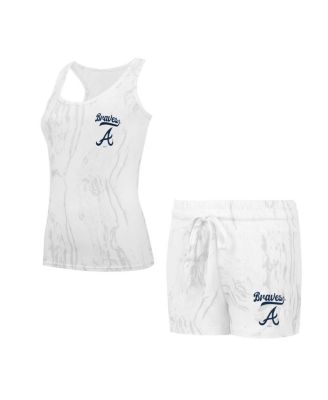 Concepts Sport - Women's Atlanta Braves Quartz Tank Top Shorts Set