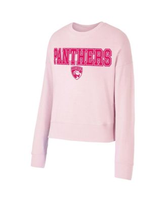 Women's Pink Florida Panthers Tonal Pullover Sweatshirt