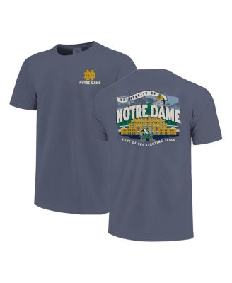 Image One - Big Boys and Girls Navy Notre Dame Fighting Irish Local Campus Scene T-Shirt